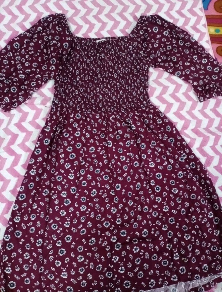 floral print dress or one-piece