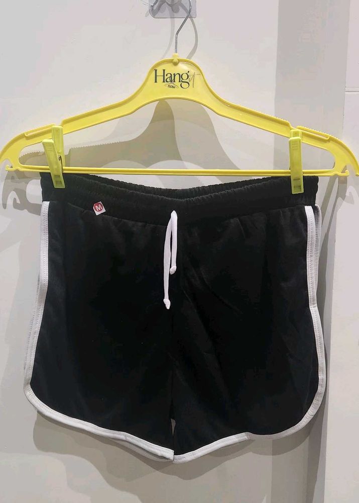 Black Sporty Shorts