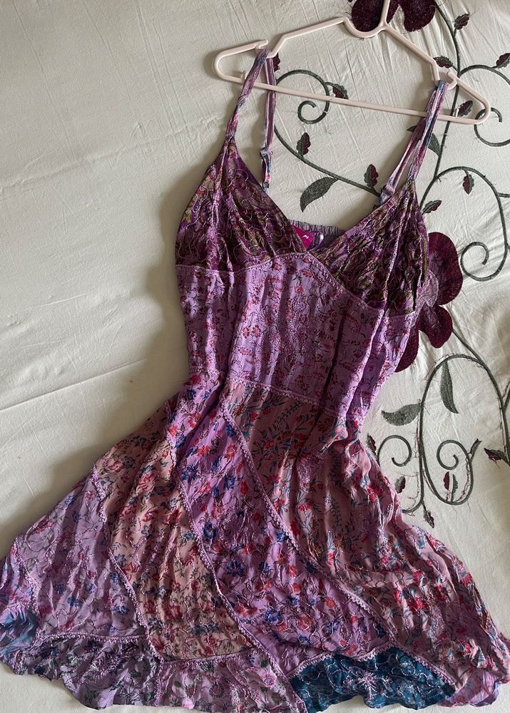 Carrie Bradshaw Patchwork  Dress