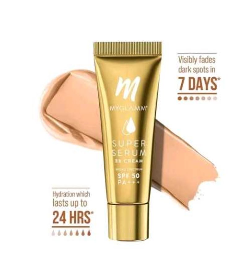 Myglamm Super Serum BB Cream With SPF 50 PA+++