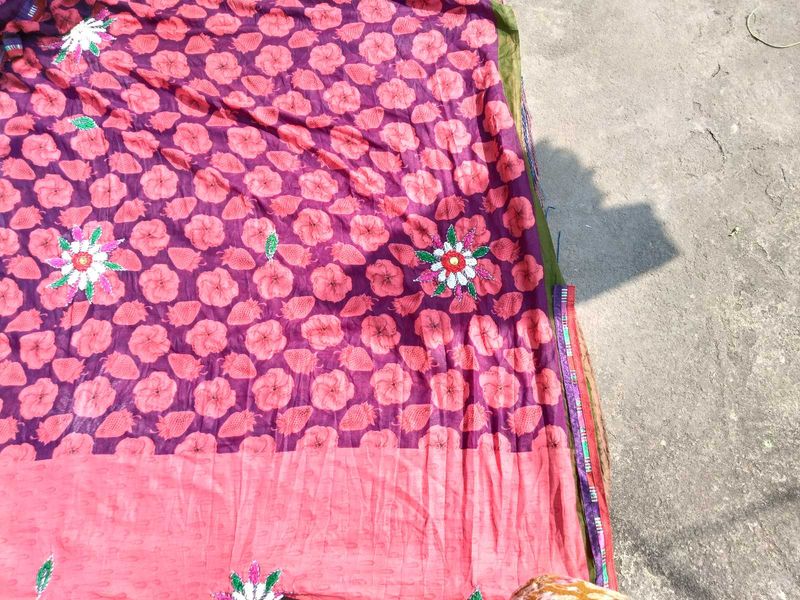 Floral Pattern Saree
