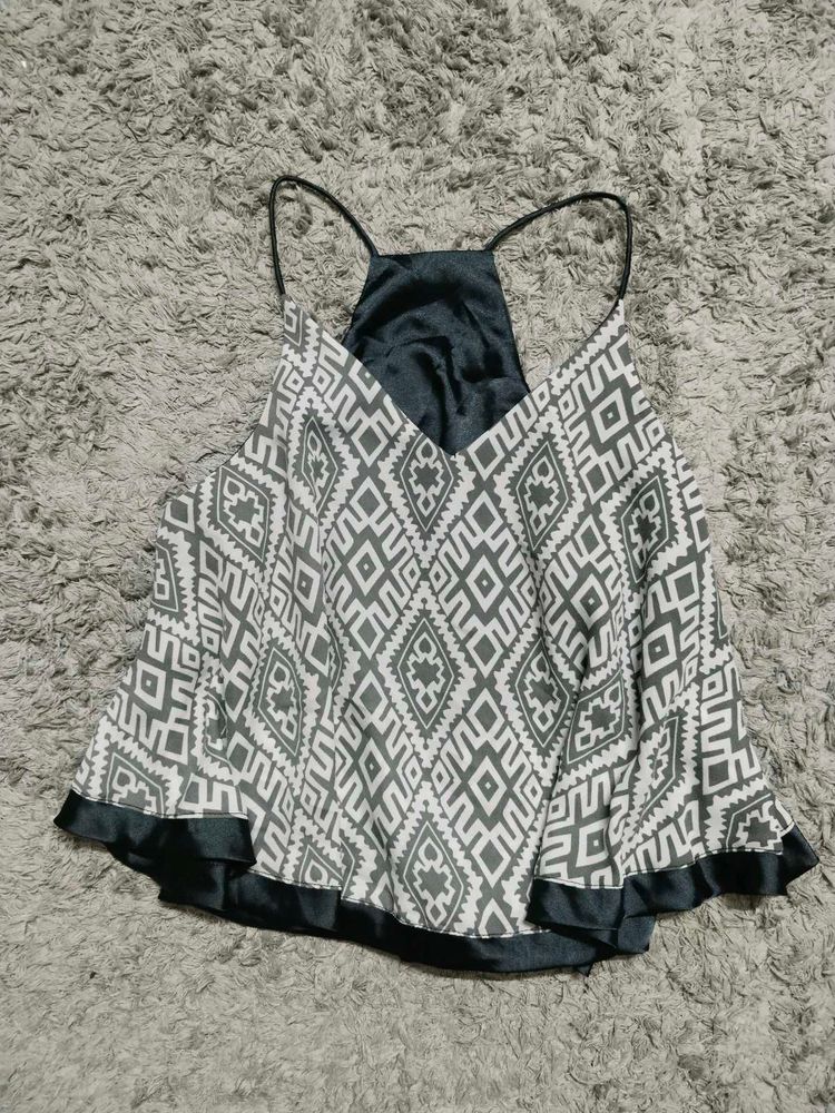 Patterned Cami Top