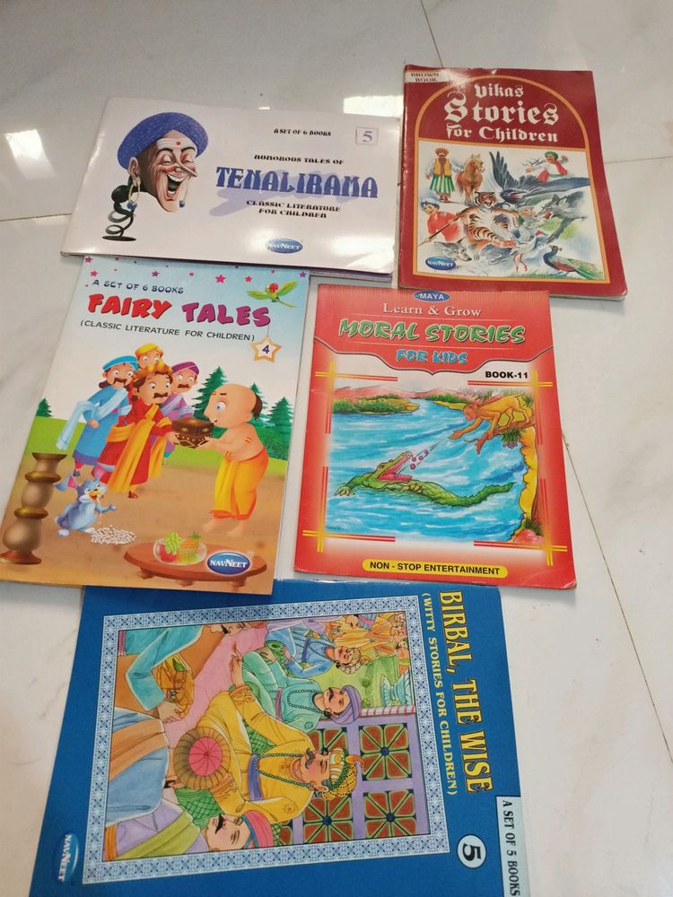 brand new 5 story books