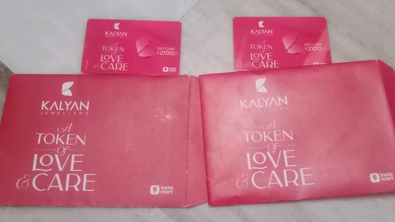 Kalyan Jewellers Token Worth 4200