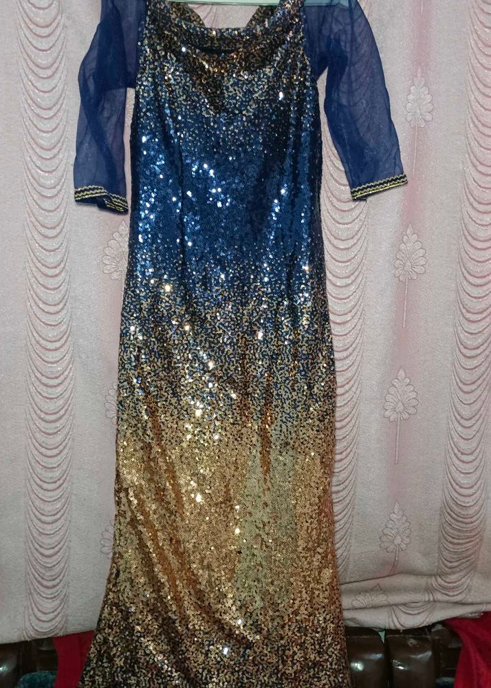 Sequin Evening Gown