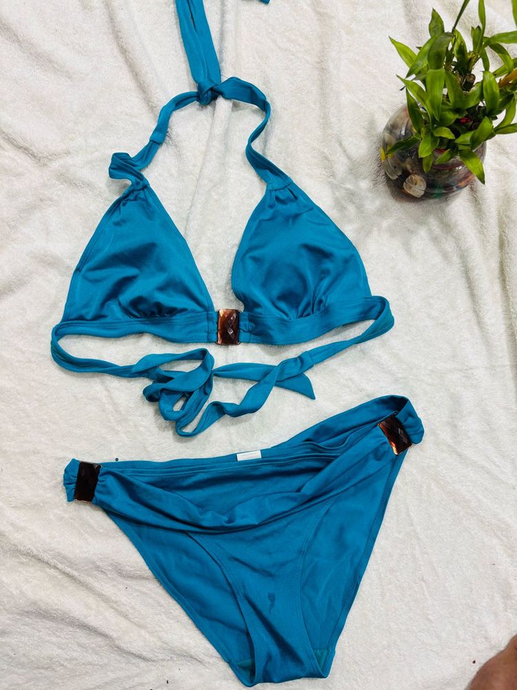 Teal Bikini Set