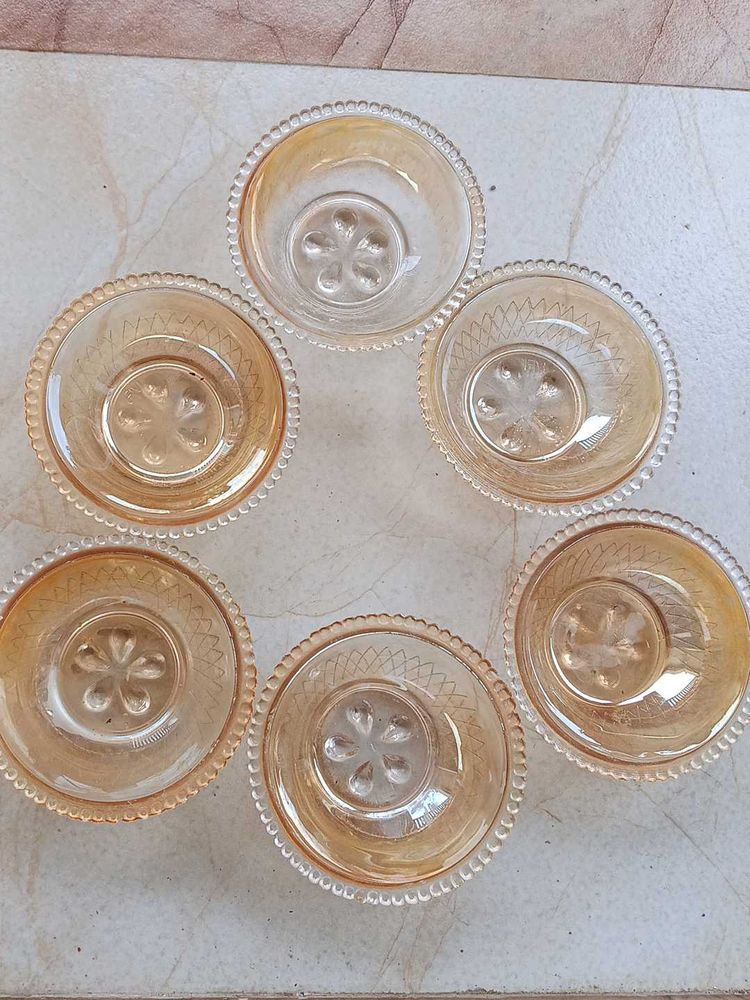 Pack Of 6 Glass Bowls
