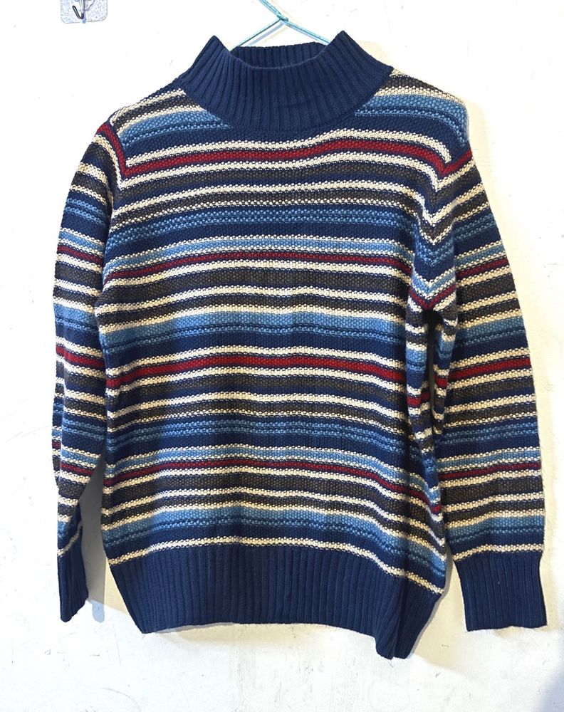 Striped Knit Sweater