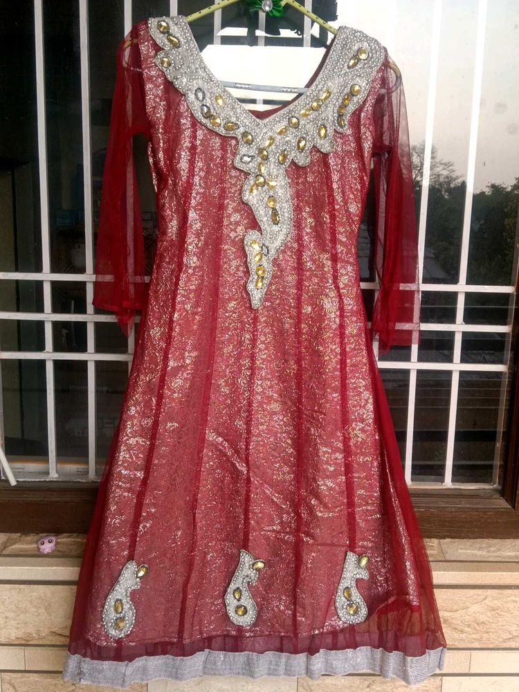 🥻 Maroon Lahenga