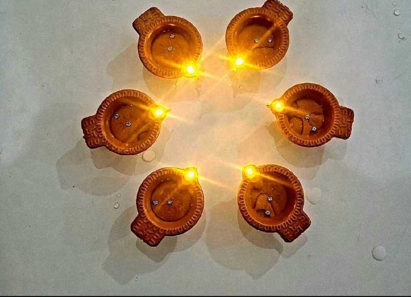 Water LED Sensor of 6Pcs packing Diya
