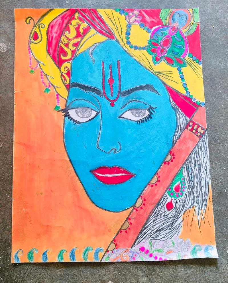 Krishna Ji Painting