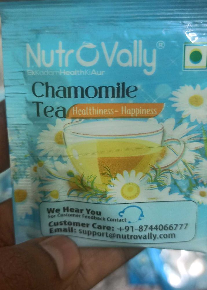 Combo Pack Of Chamomile Tea And Nose Strips