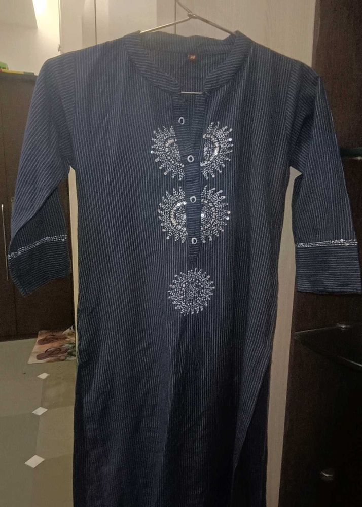 Elegant Striped Kurta
