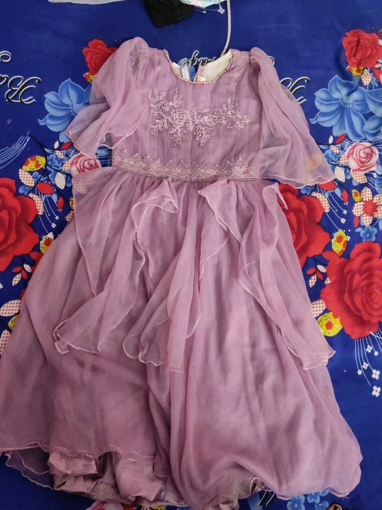 Purple Color Frock💞like Good