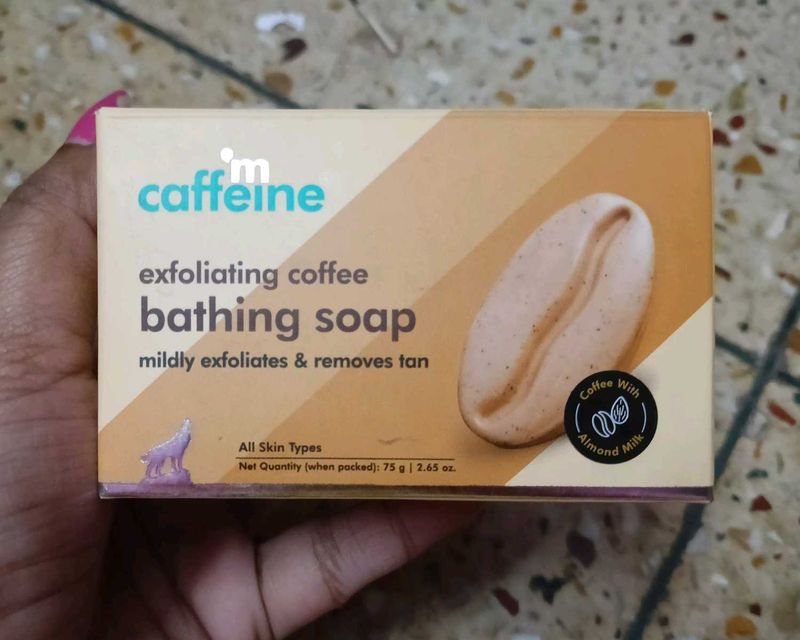 mCaffeine Exfoliating Coffee Soap