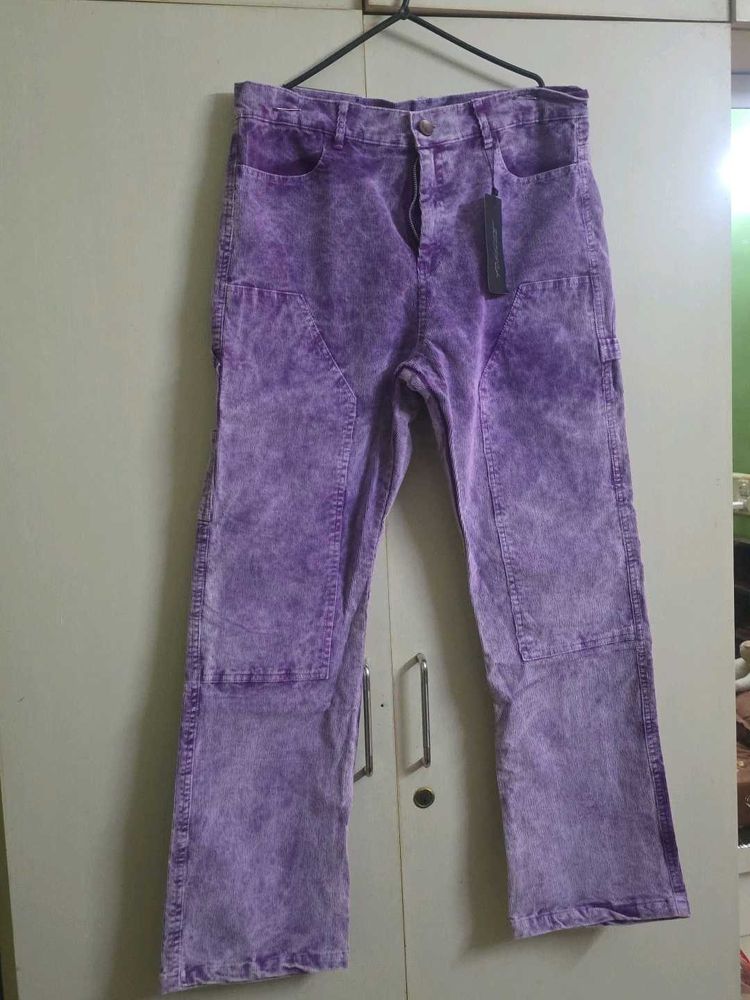 Purple Denim Jeans