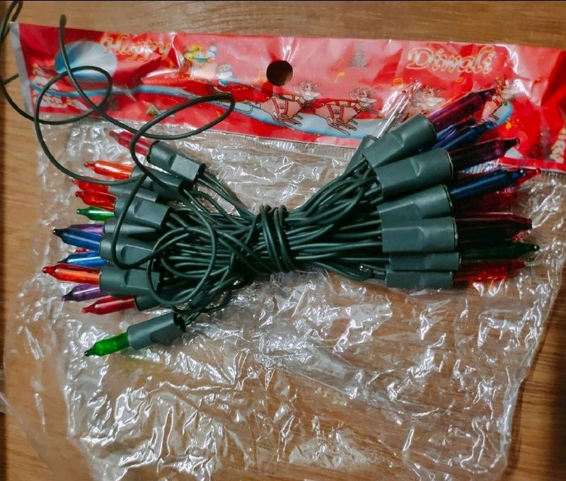 Pack Of 5 Multicolor Diwali Lights