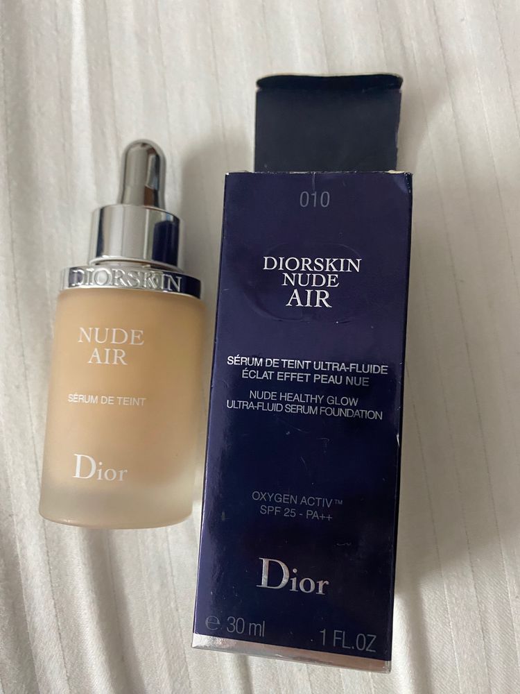 Dior Nude Air Serum Based Foundation 30 ML (Ivory Shade)