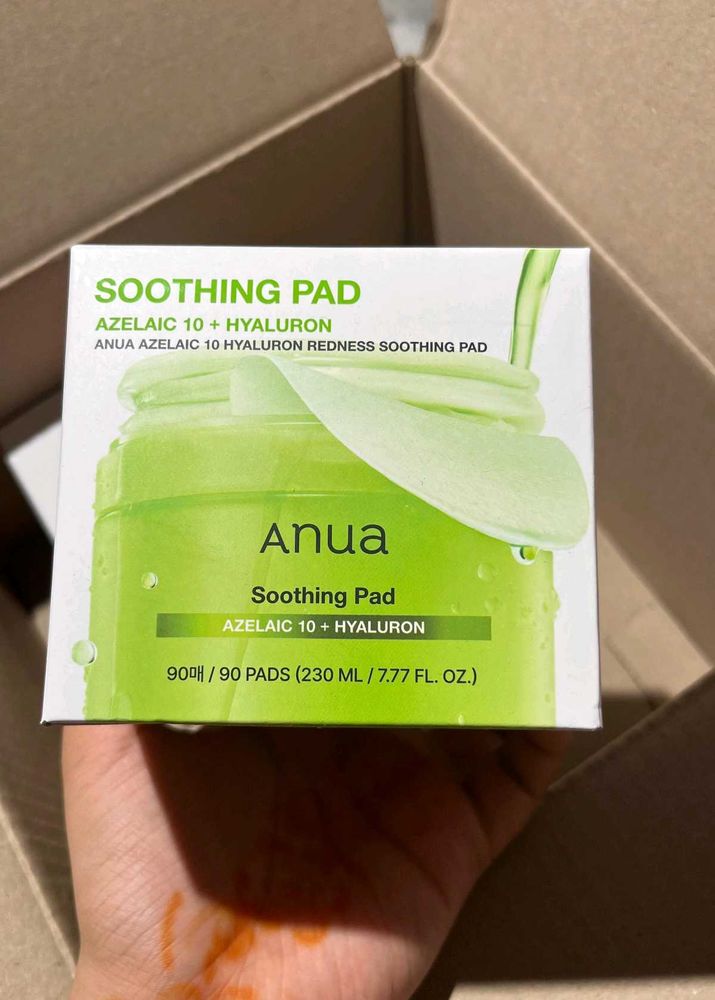 Anua Azelaic Acid Soothing Toner Pads (kbeauty)