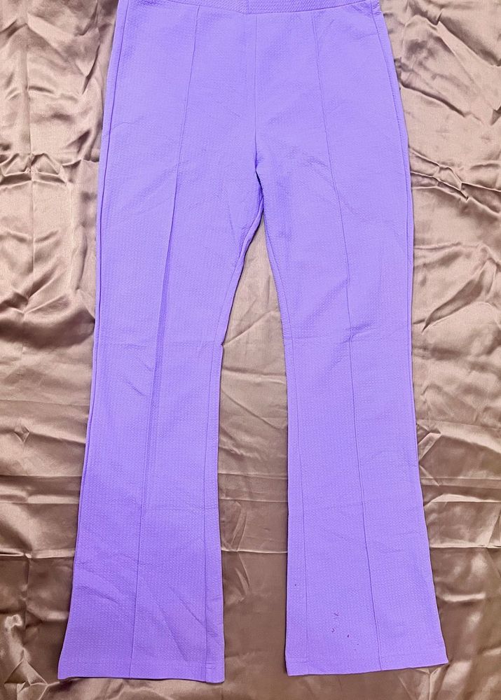 Lavender Flare Pants/Trousers