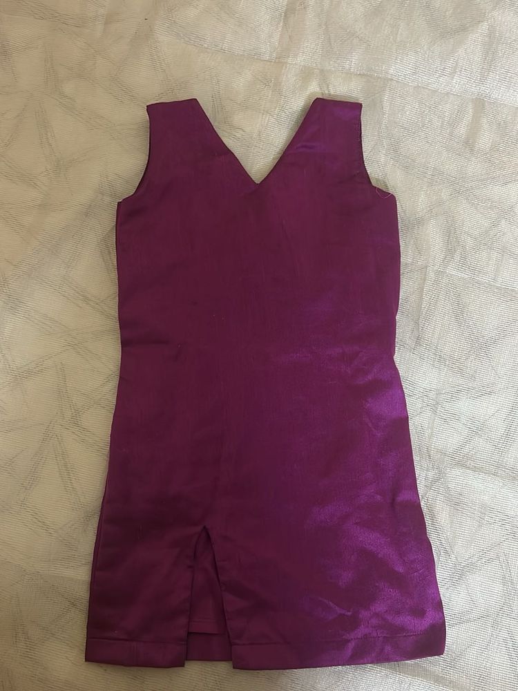 Purple Mini Dress