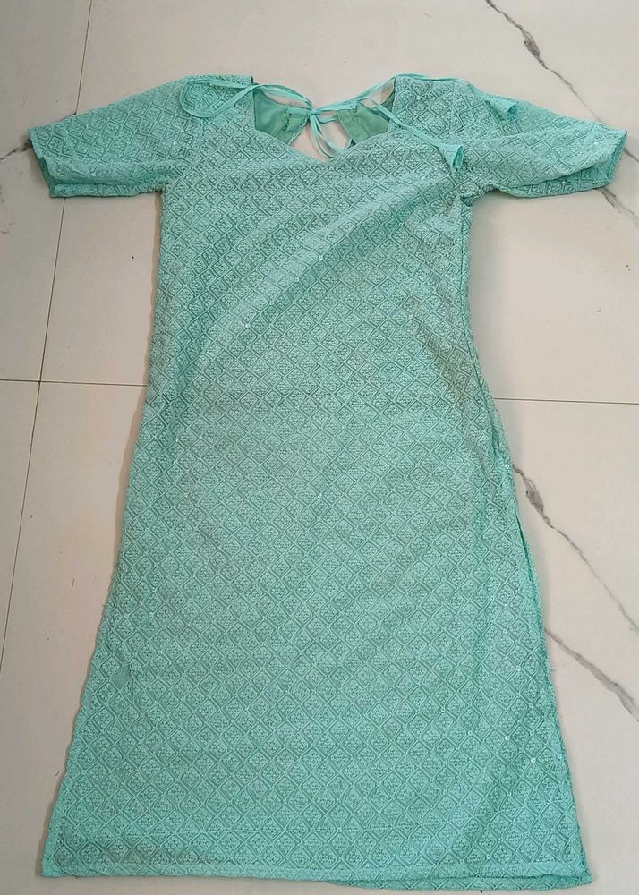 Stylish Blue Kurta