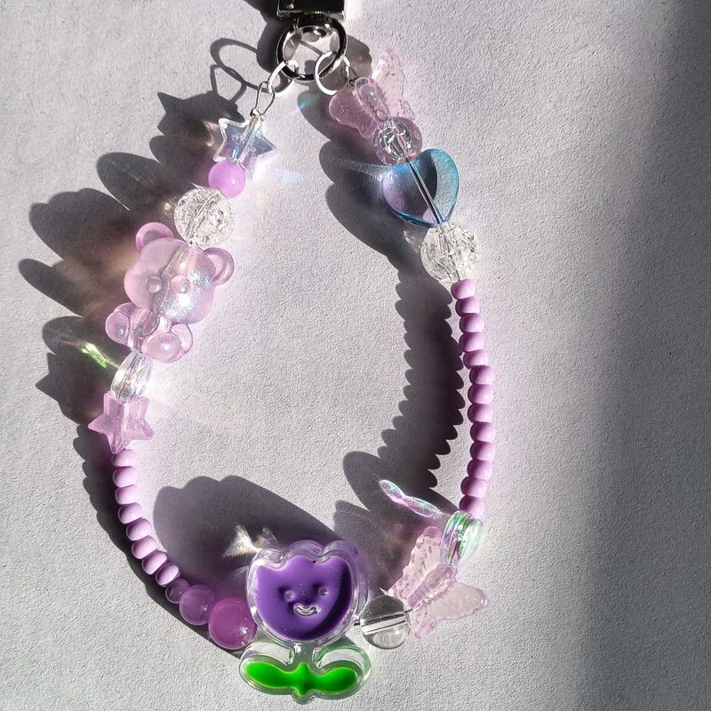 Beaded Phone Charm