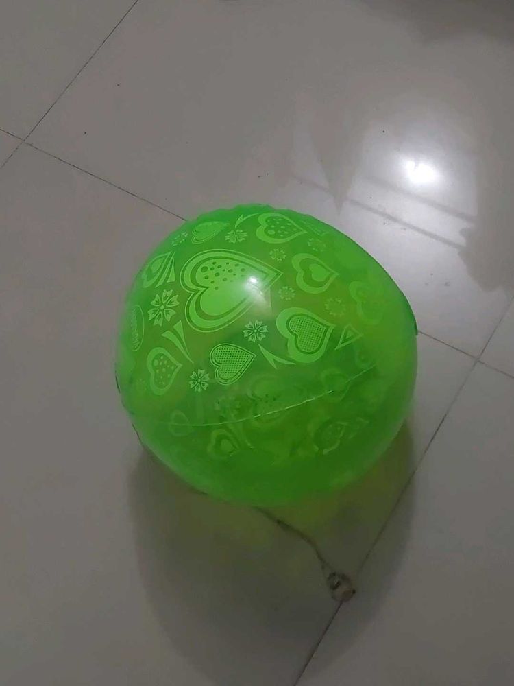 Green Heart Balloon Inflateable