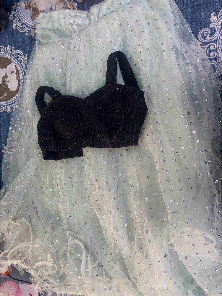 Sleeves Lehnga Choli