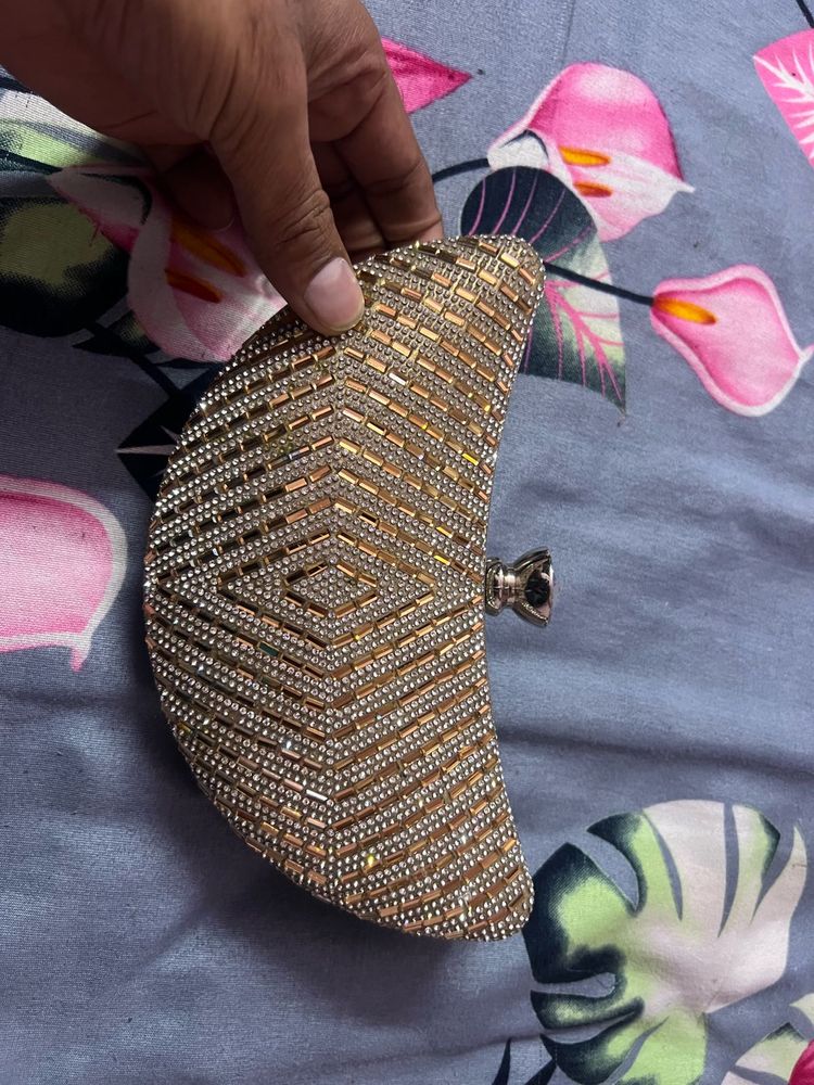 Elegant Beaded Clutch