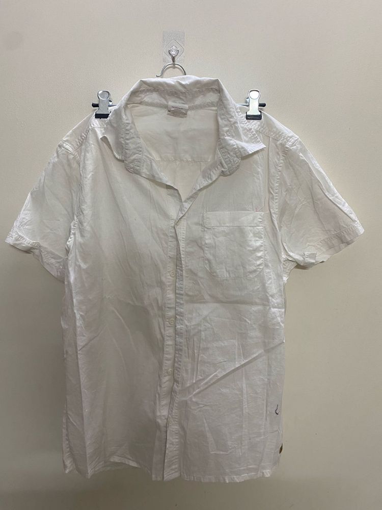 White Short Sleeve Shirt