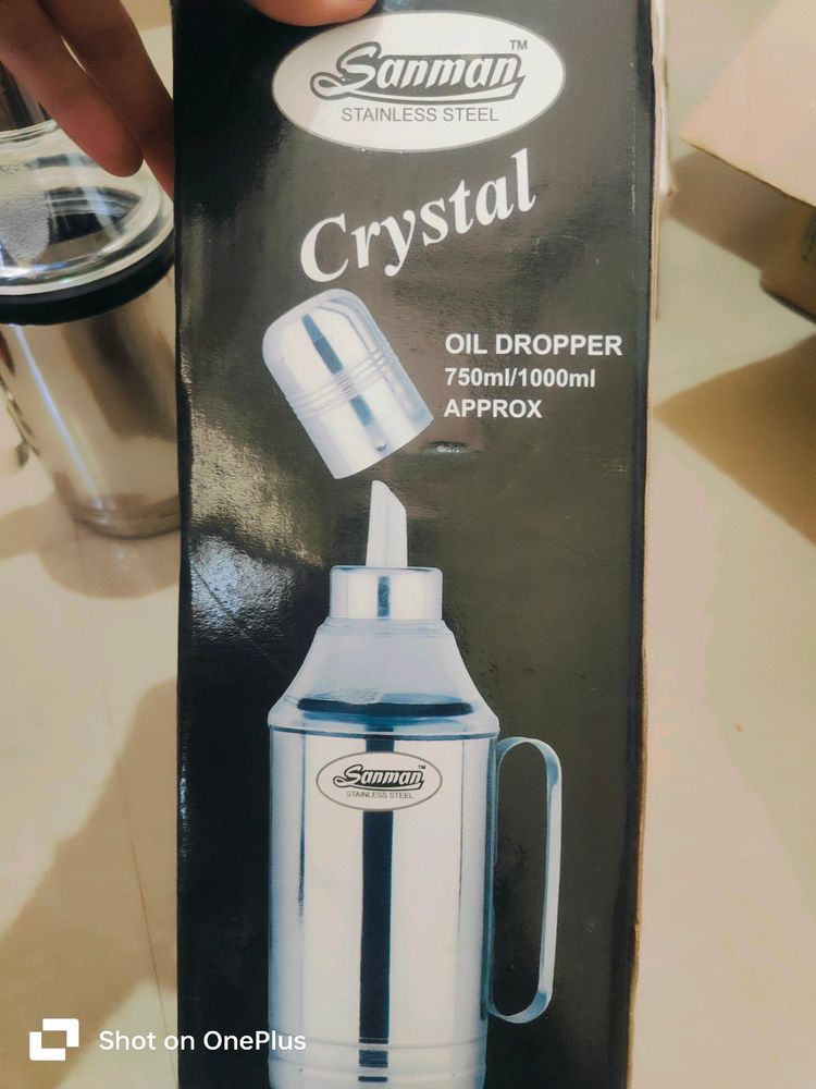 Crystal Oil Dropper
