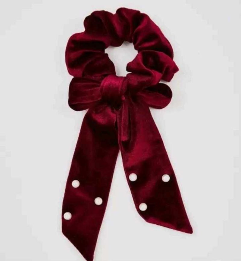 😉Velvet Hair Scrunchie Tie