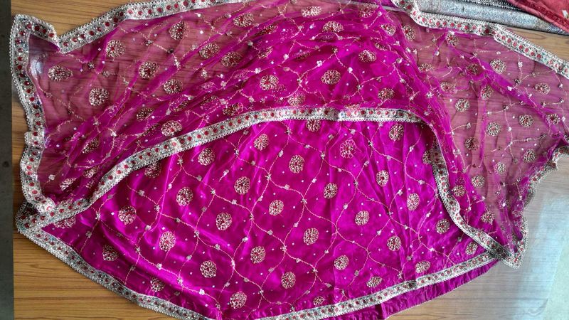 Traditional Lehenga Full Embroidery Work