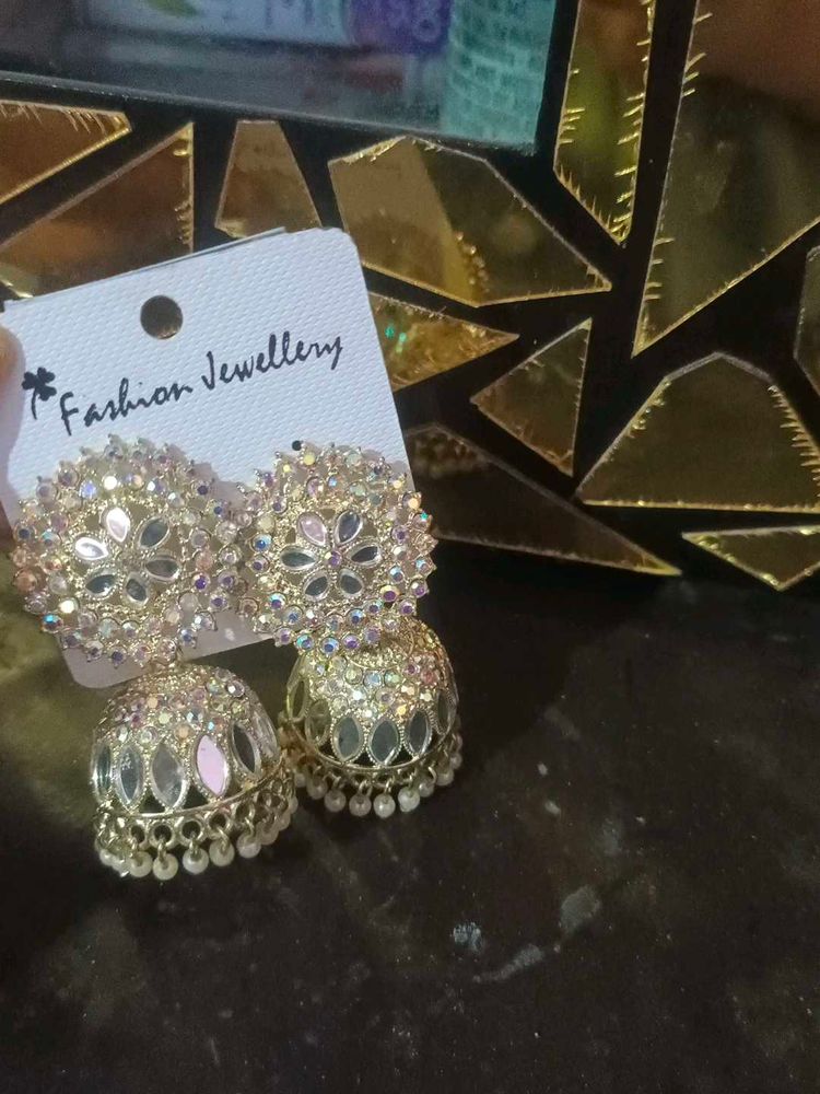 New Stone Party Wear Earrings