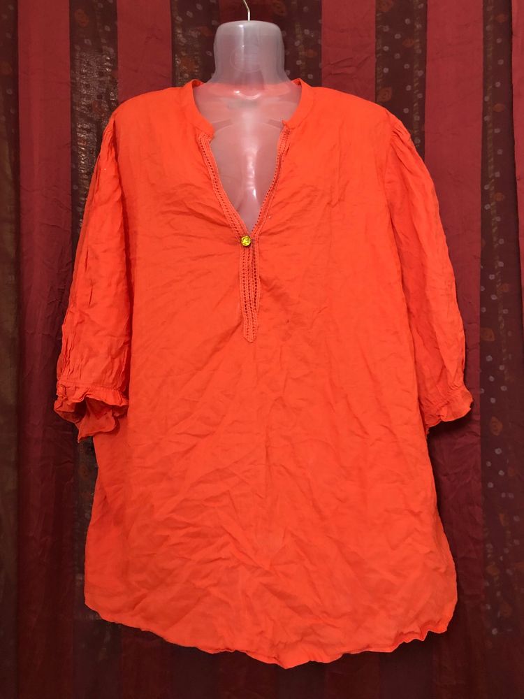 Votre Mode Orange Top