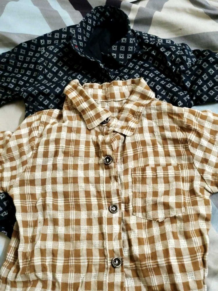 Combo Of 2 Kids Shirts New