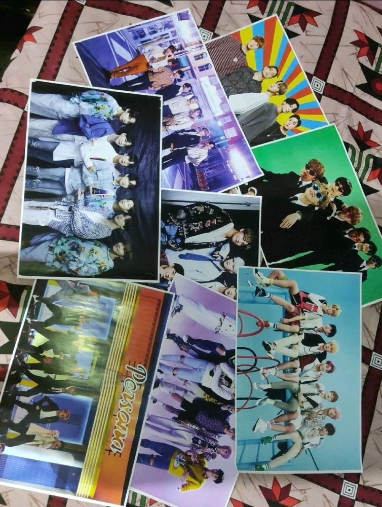 Bts Poster Set Of 8