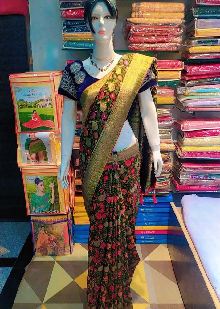 New Pashmina Dola Silk Saree