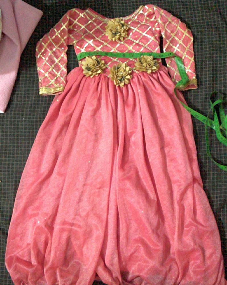 Net Long Frock