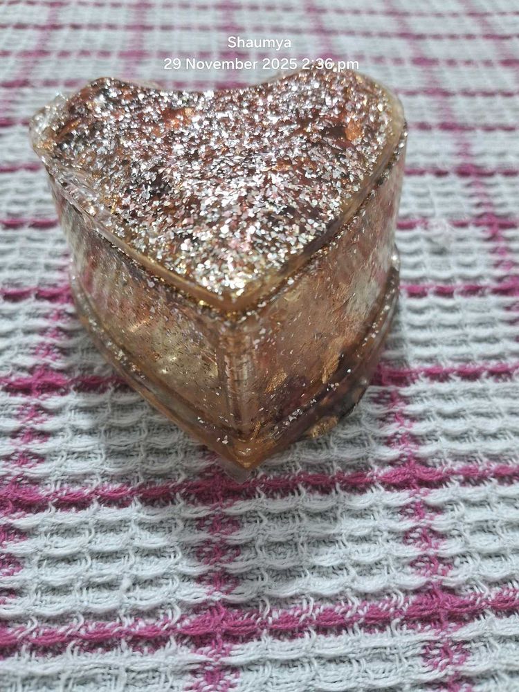 Heart-Shaped Trinket Box