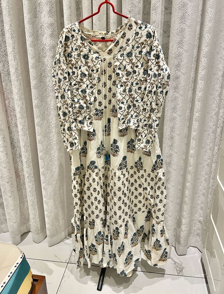 Floral Print Maxi Dress