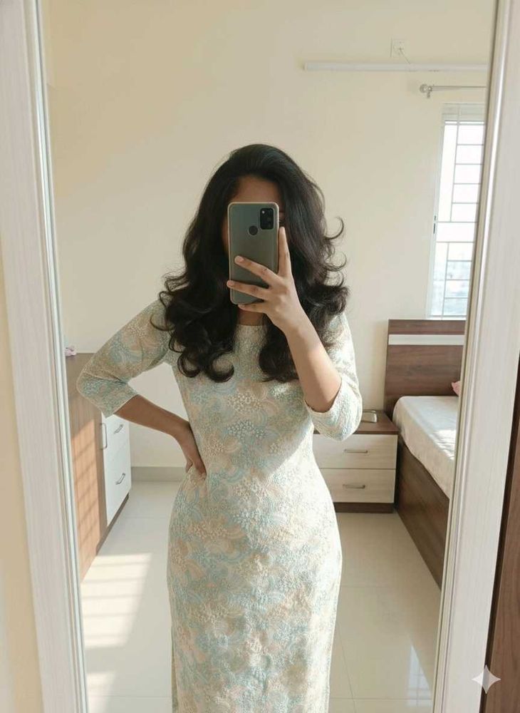 Elegant Embroidered Kurta Dress