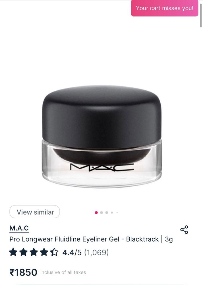 MAC Blacktrack Eyeliner