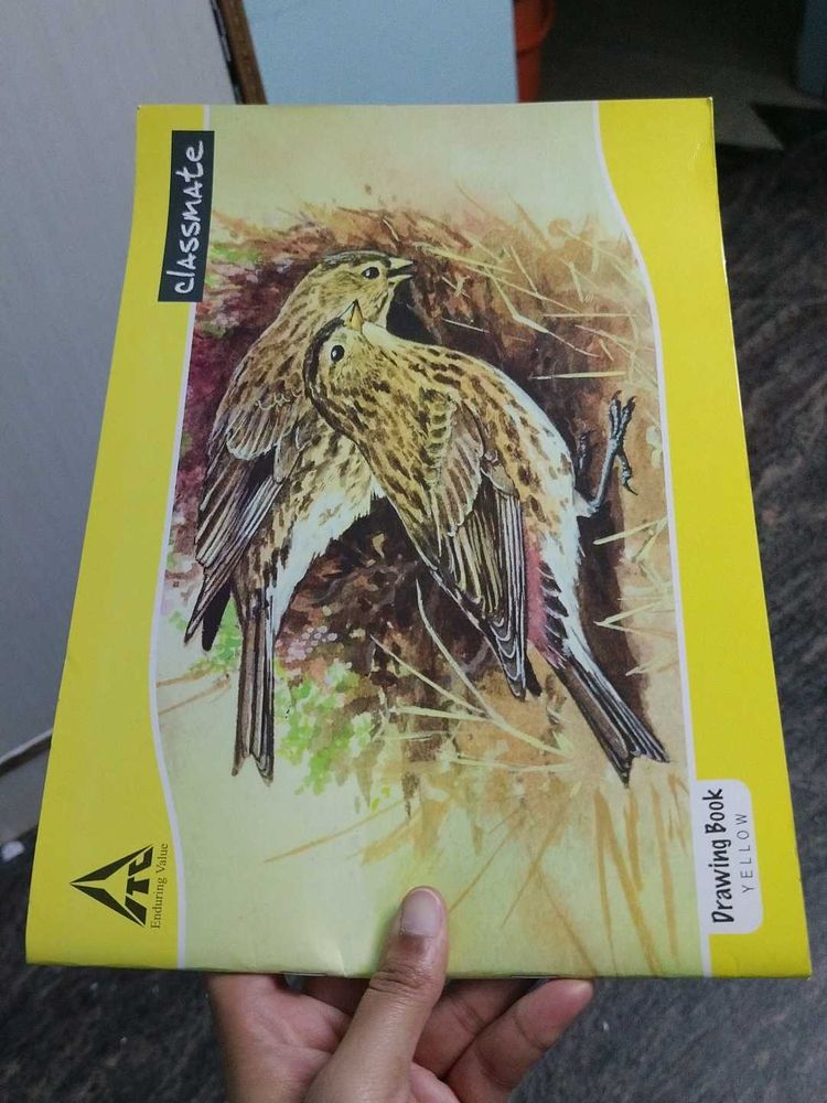 Classmate Yellow Drawing Book