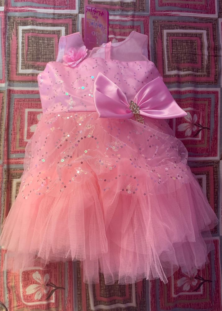 Baby Pink Frock
