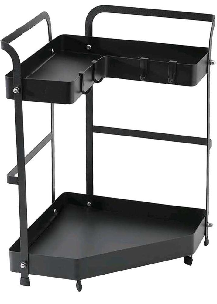 L shape Corner Storage Cart
