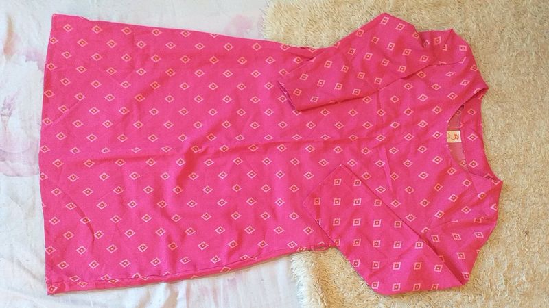 New Pink Kurtha