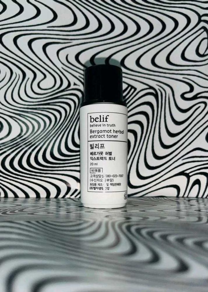 🍋🌿 Belif Bergamot Herbal Extract Toner 💦 20ml