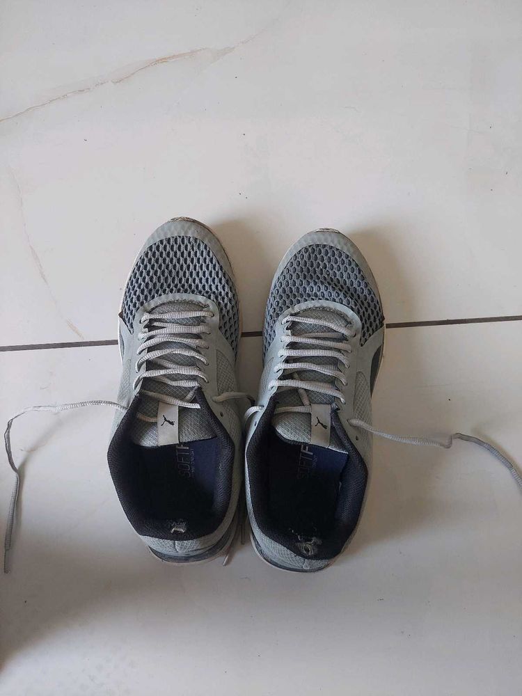 Puma Grey Casual Shoes